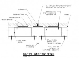 Control Joint Fixing Detail - Regen Building Solutions